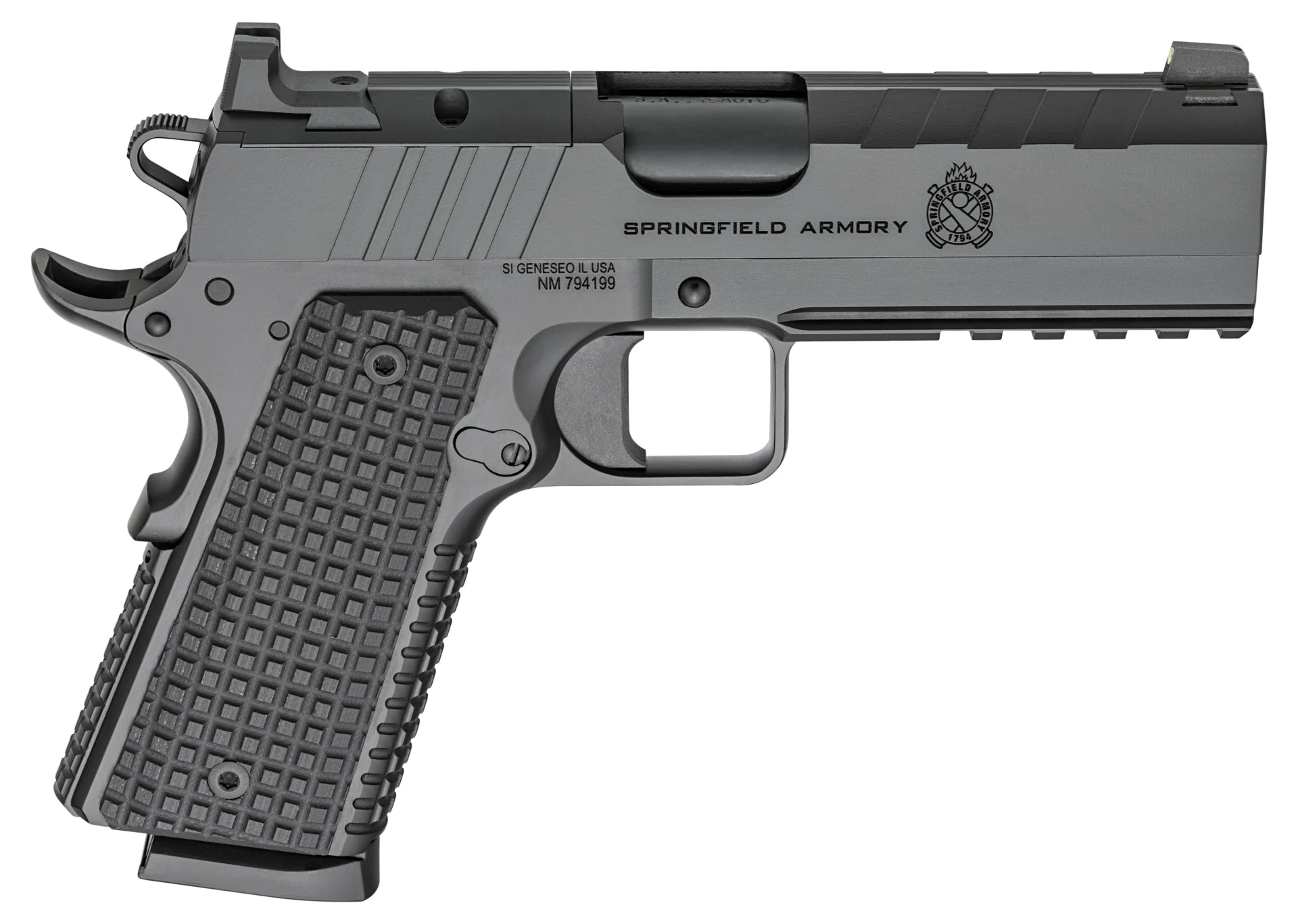 Springfield Armory 1911 Emissary AOS .45 ACP 4.25 inch black Cerakote