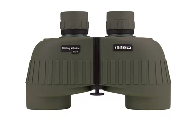 Steiner Military-Marine 10x50 binoculars in green rubber armor, Sports-Auto Focus
