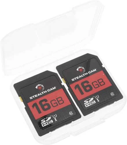 STEALTH CAM 16GB SDHC memory card 2-pack packaging