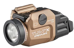 Streamlight TLR-7X USB 500 lumen weapon light Flat Dark Earth shown mounted