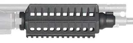 KEL-TEC SU-16 compact synthetic forend with bottom Picatinny rail, black.