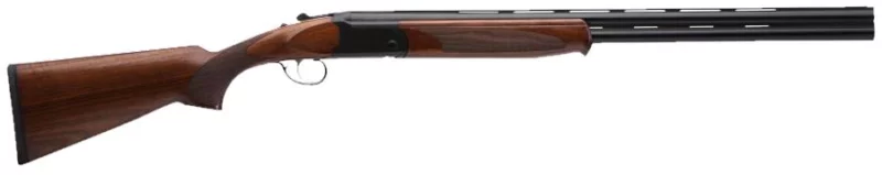 Stevens 555 28 Gauge Over/Under Shotgun with Turkish walnut stock and blued finish