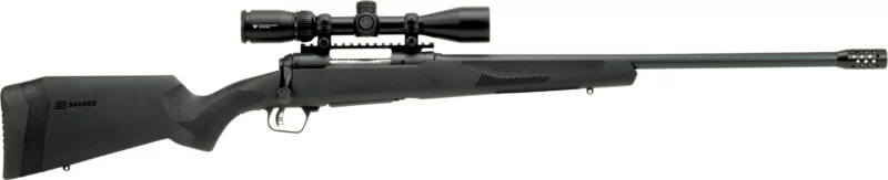 Savage 110 Apex Hunter XP .450 Bushmaster 22 inch rifle with mounted Vortex Crossfire II scope