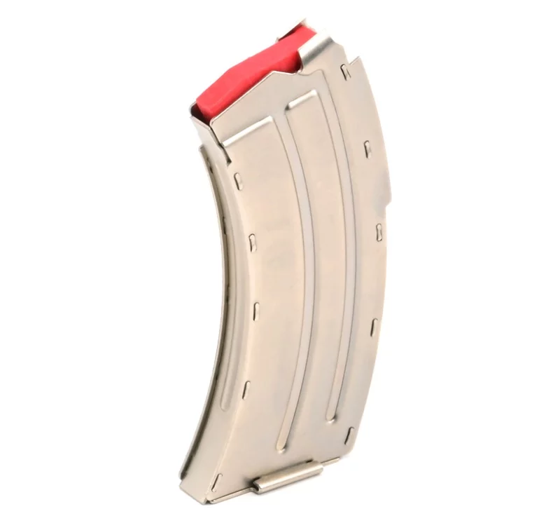 Savage MKII 10rd stainless steel magazine for .22 LR and .17 Mach 2