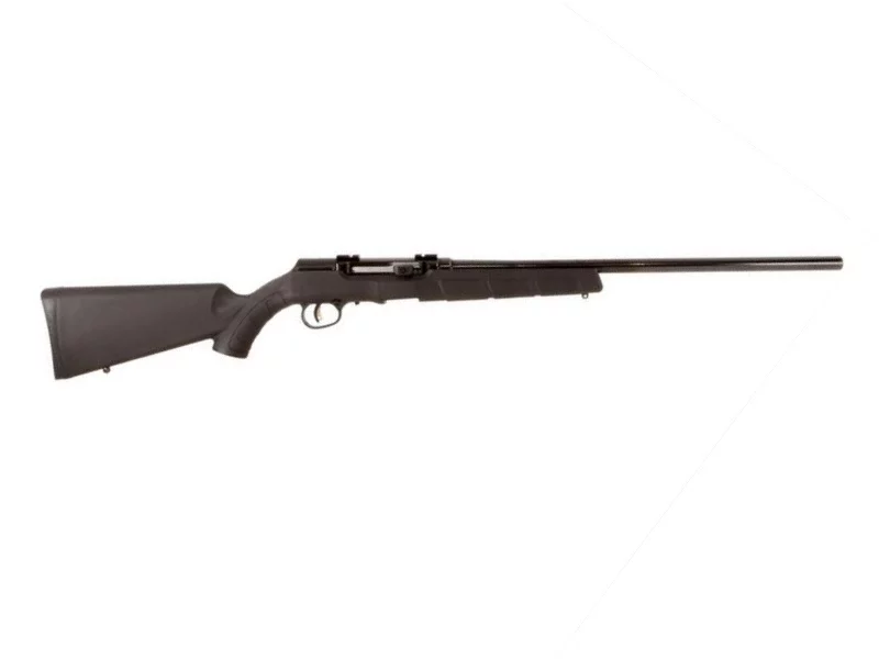 Savage A17 .17 HMR 22-inch heavy barrel black synthetic sporter rifle