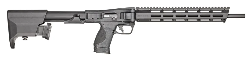 Smith & Wesson M&P FPC folding 9mm carbine with M-LOK handguard and three 10-round magazines