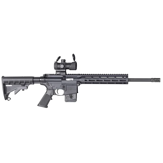 Smith & Wesson M&P15-22 Sport .22 LR rifle with factory MP-100 red/green dot optic