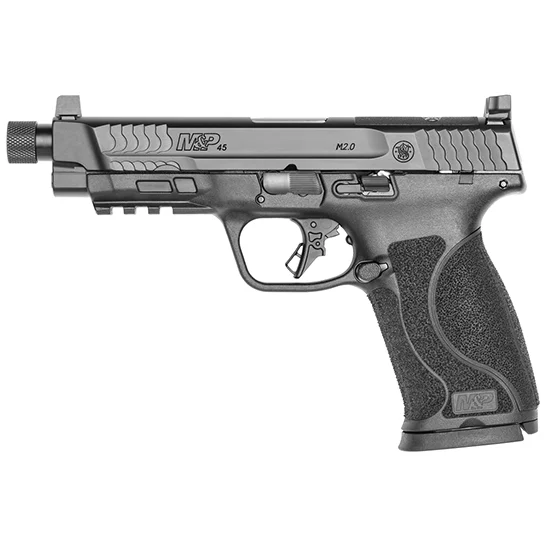 Smith & Wesson M&P45 M2.0 45 ACP 5.12 in threaded barrel optic ready black
