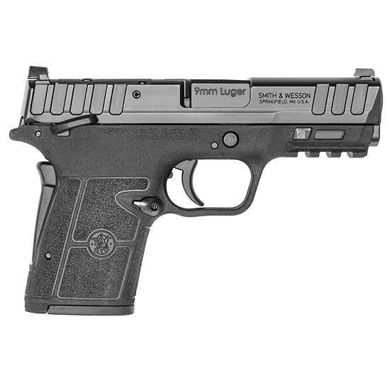 Smith & Wesson Equalizer 9mm 3.675-inch micro-compact pistol, black, optics-ready, two magazines