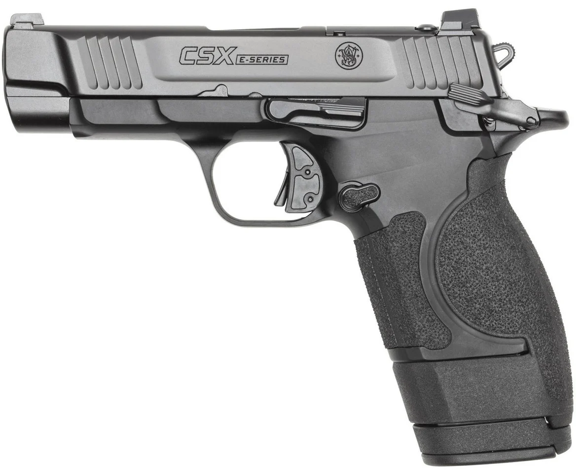 Smith & Wesson CSX E-Series 9mm 3.6in pistol black slide aluminum frame