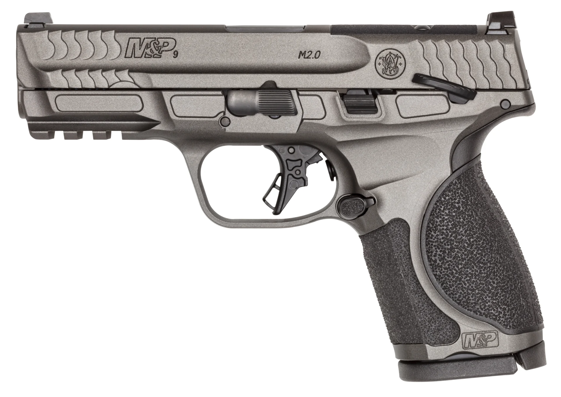 Smith & Wesson M&P 9 M2.0 Metal Compact 9mm 4" Tungsten Gray