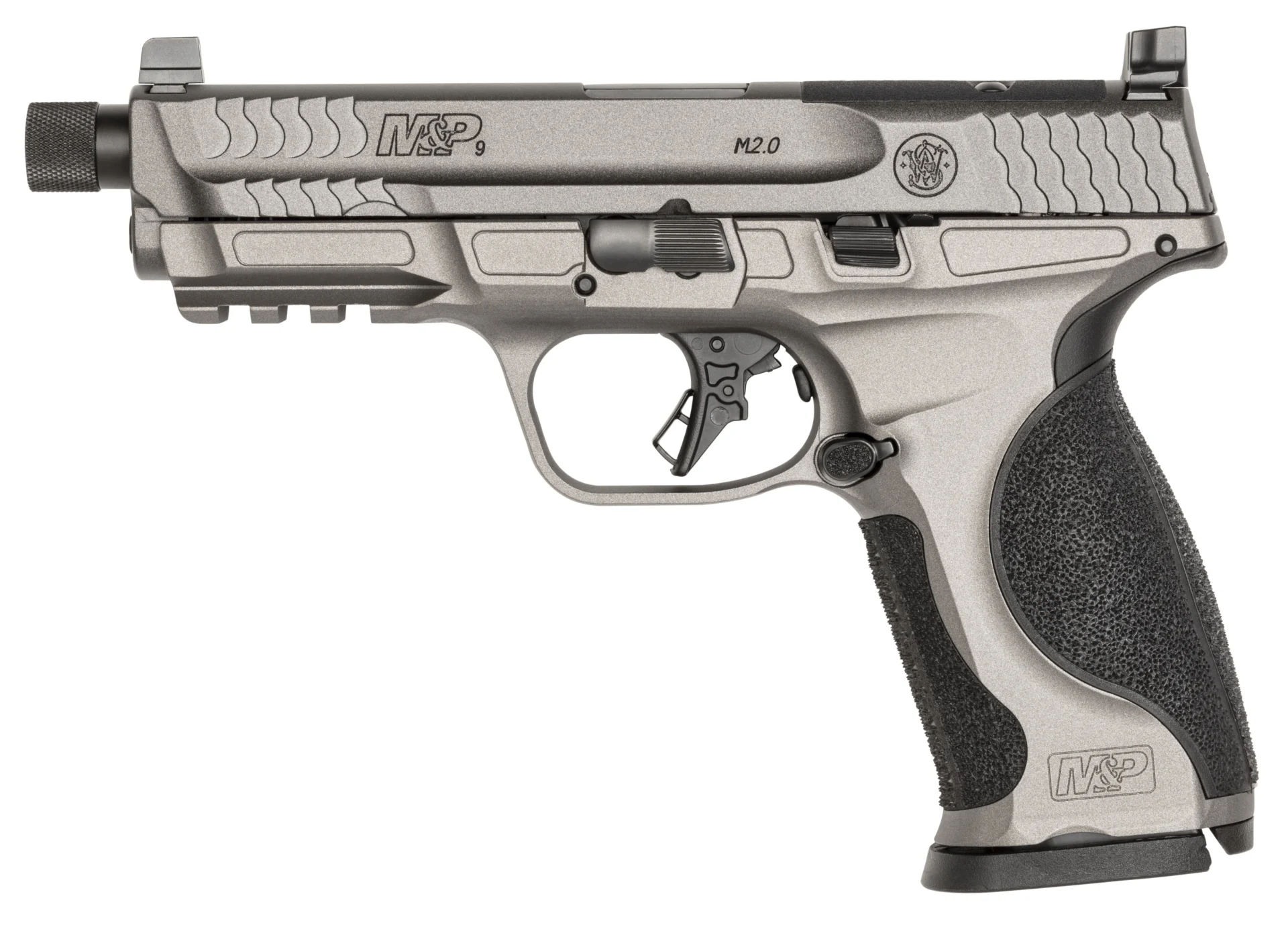 Smith & Wesson M&P9 M2.0 Metal 9mm 4.625in Threaded Gray