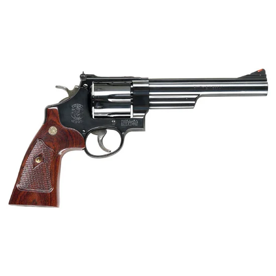 Smith & Wesson Model 29 Classic revolver, blued finish, 6.5 in barrel, walnut grips