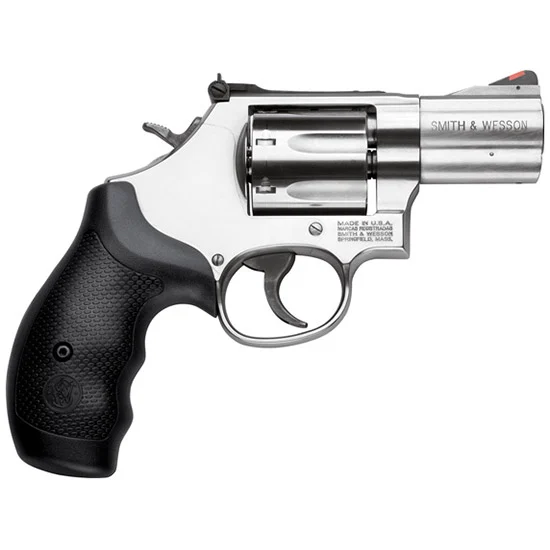 Smith & Wesson 686 Plus 2.5 inch .357 Magnum 7-shot satin stainless revolver with black synthetic grip