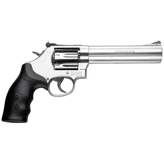 Smith & Wesson 686 Plus .357 Magnum revolver, 6-inch satin stainless, 7-round