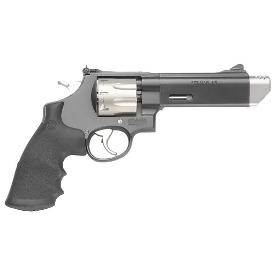 Smith & Wesson Performance Center Model 627 V-Comp 5-inch .357 Magnum two-tone right-side view