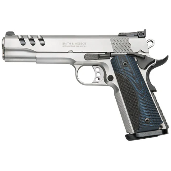 Smith & Wesson PC1911 Performance Center 5-inch stainless 1911 with G10 grips