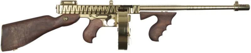Auto-Ordnance Thompson 1927A-1 Deluxe .45 ACP 16.50" Gold