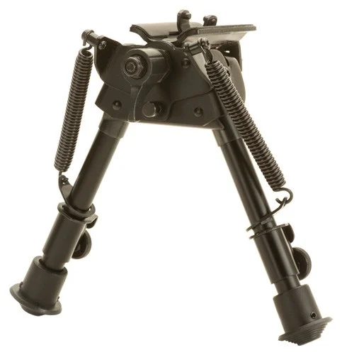 Sport Ridge heavy duty pivoting bipod adjustable 9-13 inch matte black
