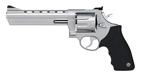 Taurus 608 6.5-inch Stainless Revolver .357 Magnum 8-round with rubber grip