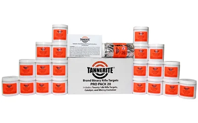Tannerite ProPack 20 box containing twenty 1/2 lb reactive rifle targets