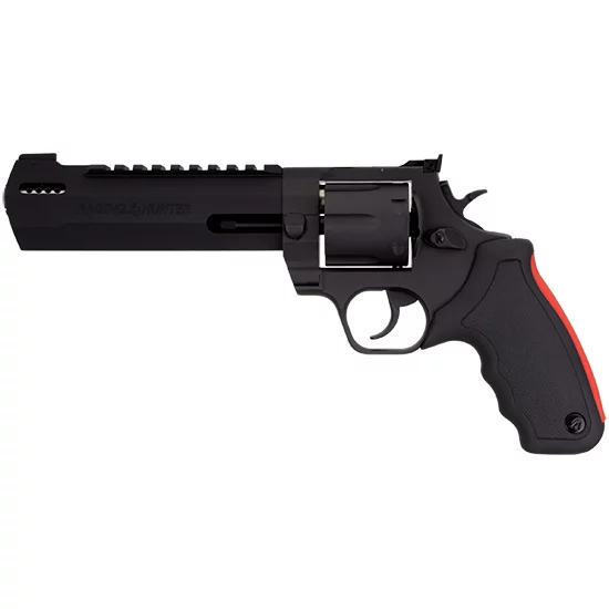 Taurus Raging Hunter .44 Magnum revolver with 6.75 inch ported barrel and cushioned rubber grip