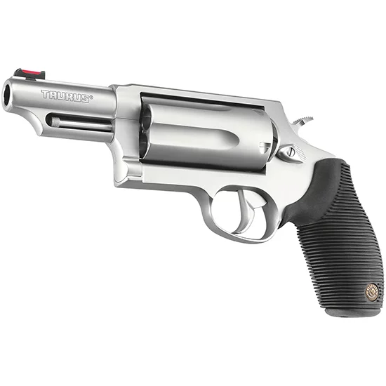 Taurus Judge .45 Colt/.410 3 inch stainless revolver 5-round black rubber grip