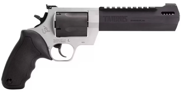 Taurus Raging Hunter 460 S&W Magnum 6.75in two-tone revolver with rubber grip