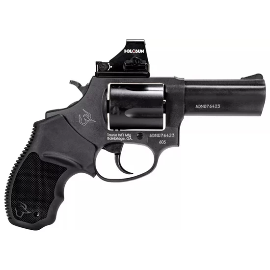 Taurus 605 T.O.R.O. 3-inch .357 Magnum revolver, matte black, optics-ready