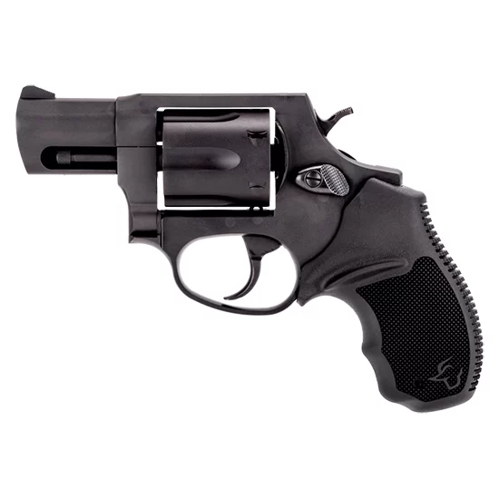 Taurus 856 2-inch 6-shot revolver matte black with black rubber finger-groove grip