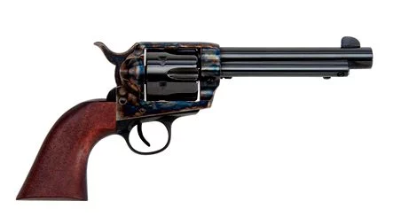 Traditions 1873 Frontier single-action revolver 5.5 inch case colored barrel walnut grips