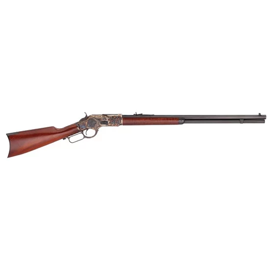 Taylors and Company 1873 Taylor Tuned .357 Magnum 20 inch octagon lever-action rifle with walnut stock