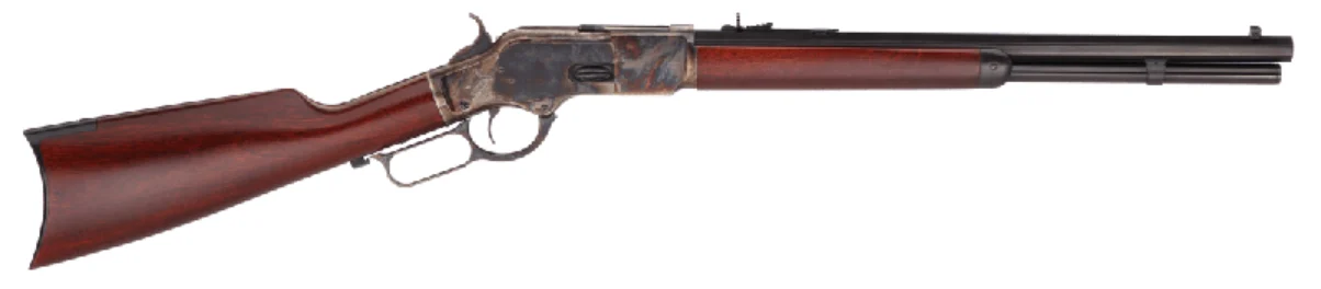 Taylors and Company TF Uberti 1873 Trapper .357MAG 18in lever-action rifle side view