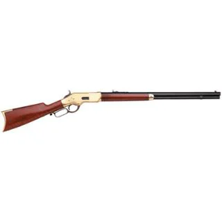 Taylors and Company TF UBERTI 1866 Sporting .45 LC 24-1/4in octagonal barrel rifle with walnut straight stock