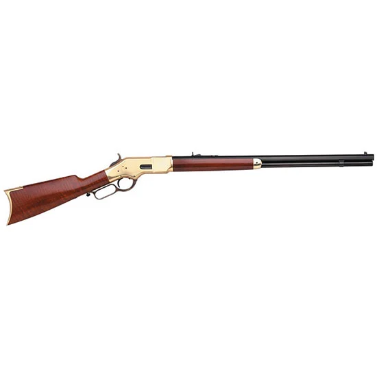 Taylors and Company TF Uberti 1866 Sporting .38 Sp. 24-1/4 inch octagonal barrel walnut stock