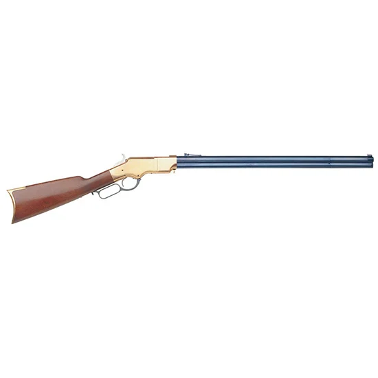 Taylors and Company 1860 Henry Rifle with 24.25 inch octagonal blued barrel and forged brass receiver, walnut stock