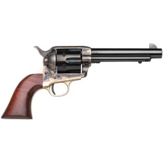 Taylors and Company Ranch Hand 550526 .357 Magnum revolver with 4.75-inch blued barrel and walnut grip