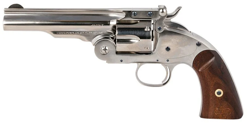 Taylors & Company Schofield .45 Long Colt 5" 6-Round Nickel