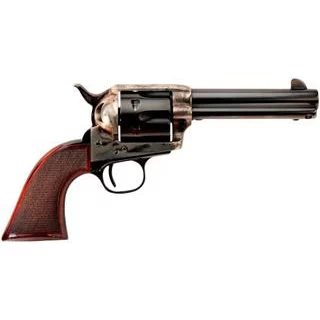 Taylors & Company Smoke Wagon .45 Long Colt 4.75-inch blued revolver with case-hardened frame and walnut grips
