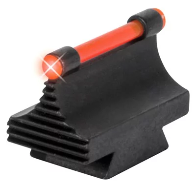 TRUGLO front dovetail ramp sight red fiber optic .343" height 3/8" dovetail