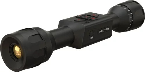 ATN Thor-LTV 3-9x25mm thermal riflescope black matte side view