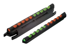 Hi-Viz TO400 magnetic shotgun front sight with orange and green fiber optic LitePipes