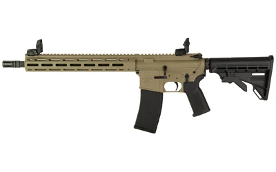 Tippmann Arms M4-22 Elite 16-inch .22 LR rifle in Flat Dark Earth, side view