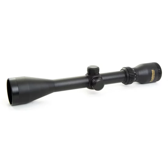 Traditions A1143R 3-9x40 muzzleloader scope matte black with range-finding reticle