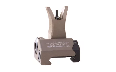 Troy Front Folding M4 BattleSight Flat Dark Earth flip-up front sight 1.34 inch Picatinny