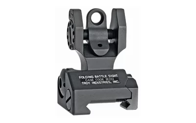 Troy Rear Folding BattleSight Black flip-up rear sight for AR-15