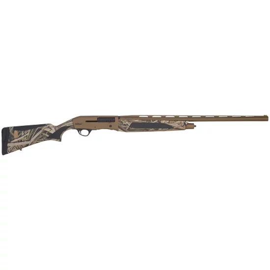 TriStar Viper Max 12 Gauge 28in Bronze Cerakote shotgun with Mossy Oak Shadow Grass Blades stock