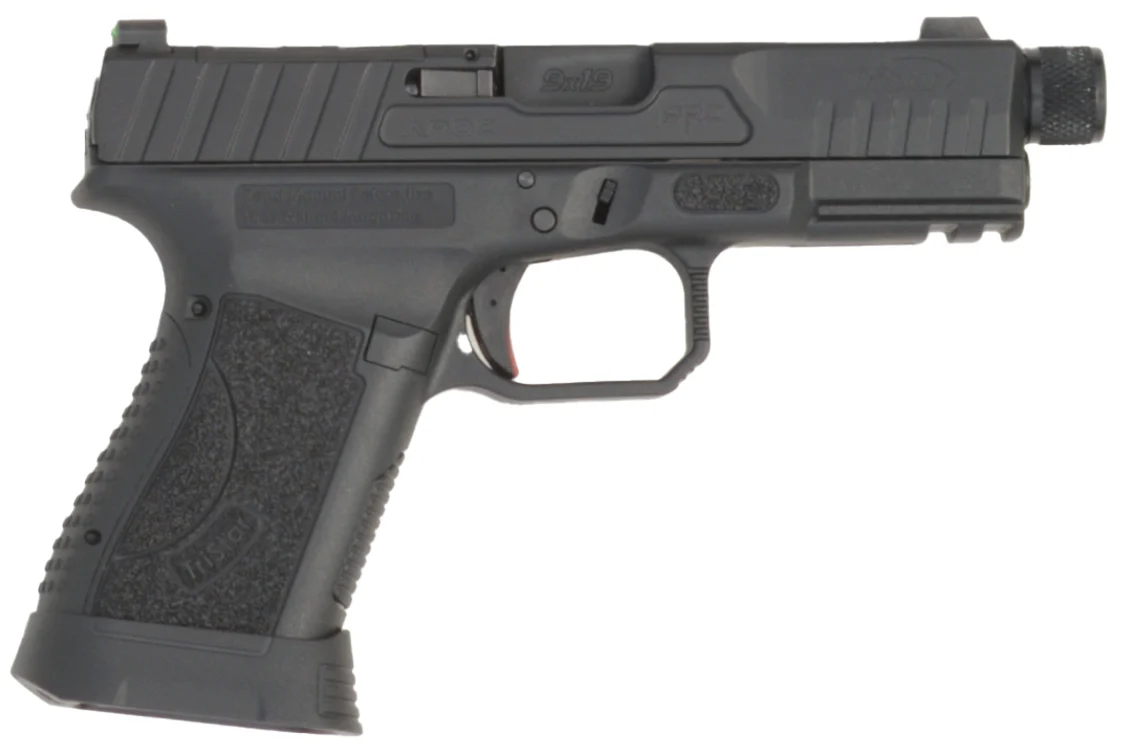 TriStar Apoc Pro 9mm 4.50in threaded barrel optic-ready black polymer frame