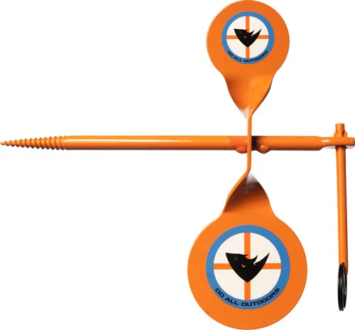 Do All Outdoors Tree Spinner Double Pellet Gun .177 steel airgun target