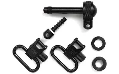 Uncle Mike's sling swivel set for Remington 7400 and Four autoloaders, 1-inch blued steel loop